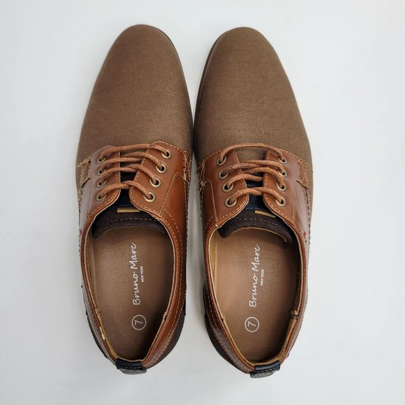 Bruno Marc Oxford Classic Lace Up Men's Brown Casual Shoes LG19012L US Size 7 - Picture 5 of 8